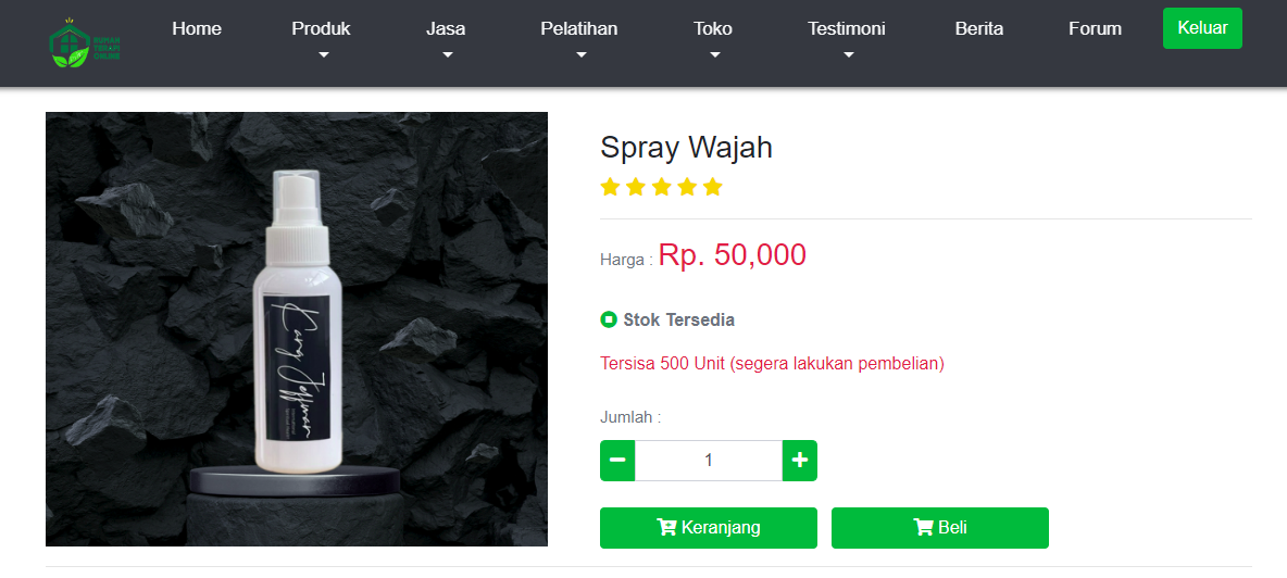 Langkah 2: Tekan tombol beli