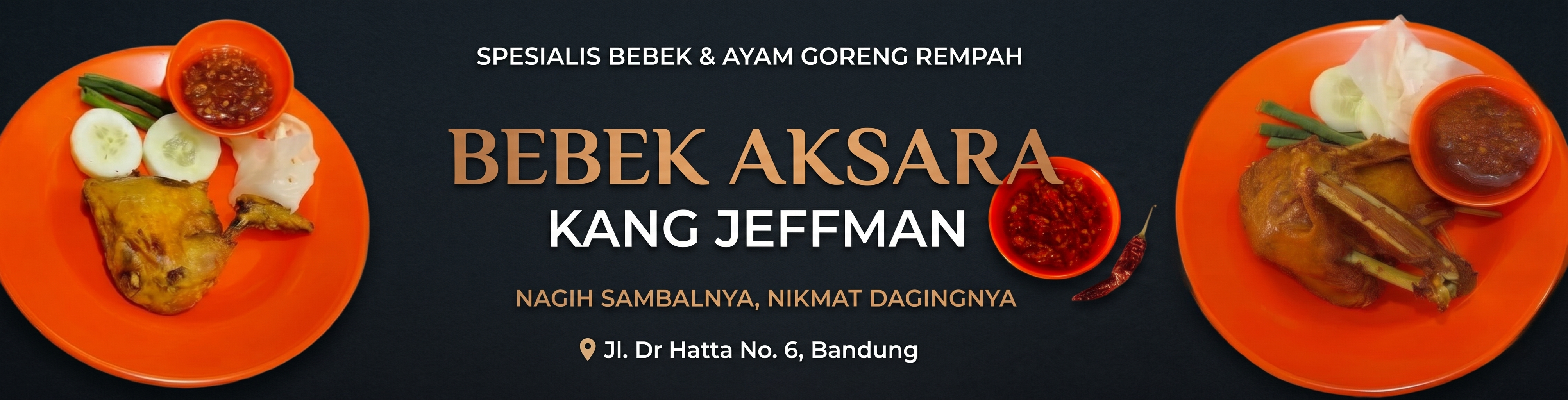 Banner Bebek Aksara Kang Jeffman
